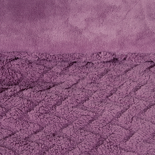 Κουβερτοπάπλωμα Μονό (160x220) Nima Muffle Mauve