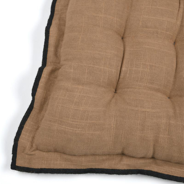 Μαξιλάρι Καρέκλας 2 Όψεων (38x38+4) S-F Helios Camel CUD092008GAL