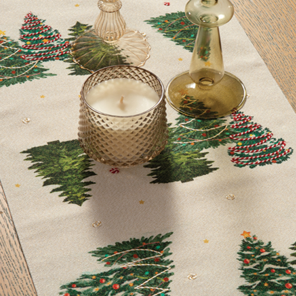 Χριστουγεννιάτικη Τραβέρσα (33x150) Nef-Nef Homeware Happy Holiday