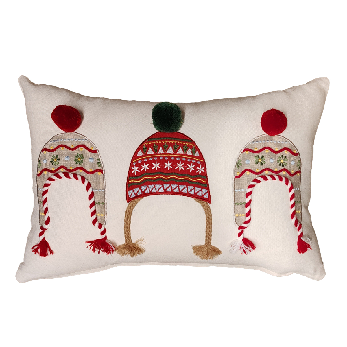 Χριστουγεννιάτικο Μαξιλάρι (30X45) Nef-Nef Homeware White Christmas Home Χριστουγεννιάτικα Μαξιλάρια Spitishop