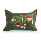 Χριστουγεννιάτικο Μαξιλάρι (30x45) Nef-Nef Homeware Noel Verde Green/Red