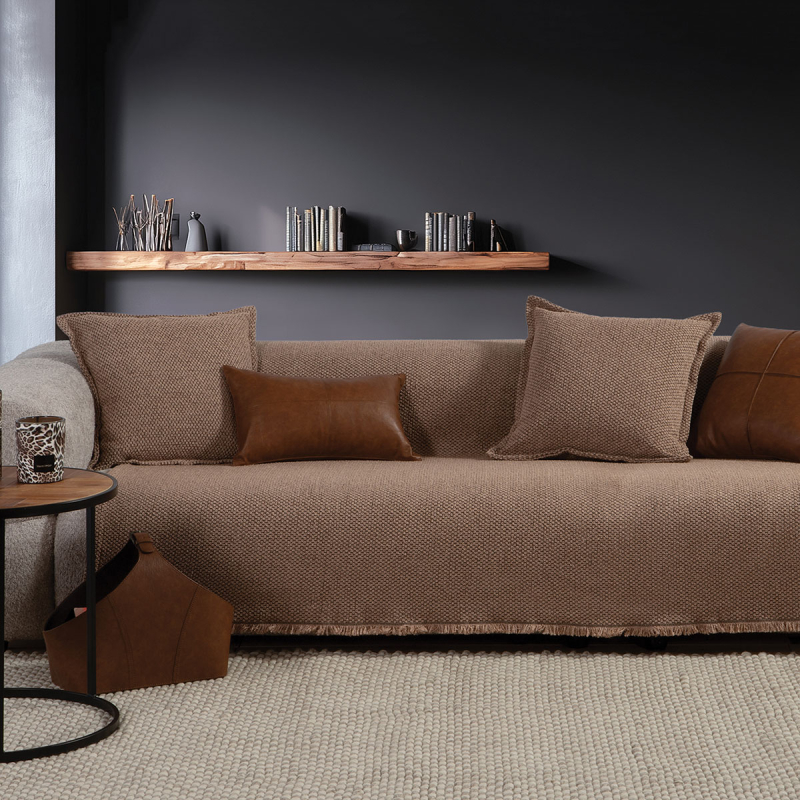 Ριχτάρι Πολυθρόνας (170x180) Nef-Nef Homeware Brooklyn 25 Mocca