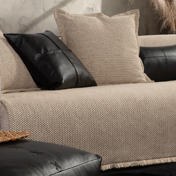 Ριχτάρι Καναπέ Διθέσιου (170x250) Nef-Nef Homeware Brooklyn 25 Ecru