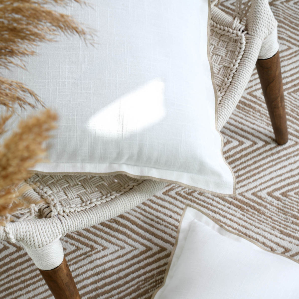 Διακοσμητικό Μαξιλάρι (40x60) S-F Helios White C1D092005