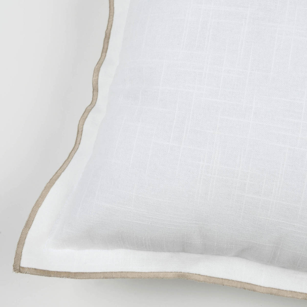 Διακοσμητικό Μαξιλάρι (45x45) S-F Helios White C2D092005