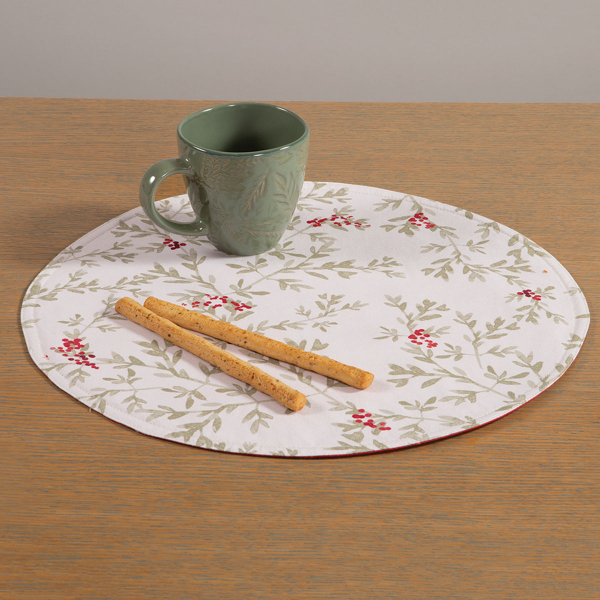 Χριστουγεννιάτικο Σουπλά 2 Όψεων (Φ38) Nef-Nef Homeware Hope