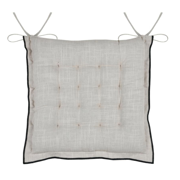 Μαξιλάρι Καρέκλας 2 Όψεων (38x38+4) S-F Helios Naturel CUD092003GAL