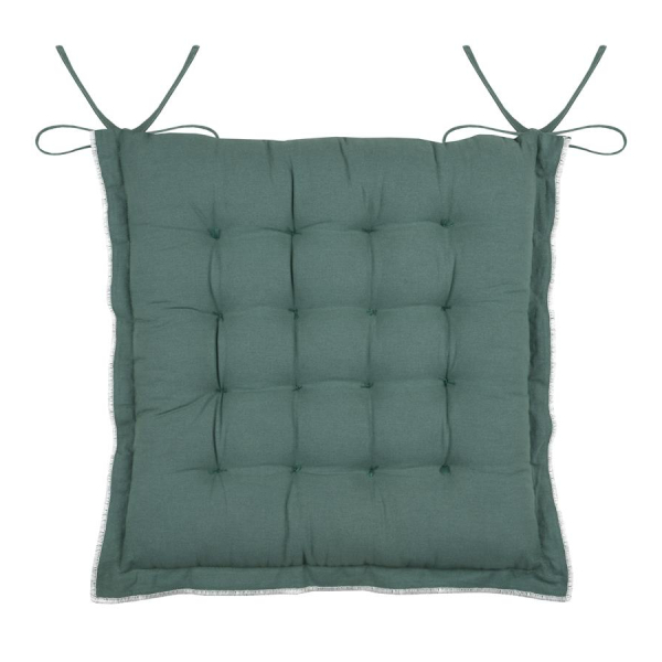 Μαξιλάρι Καρέκλας 2 Όψεων (38x38+4) S-F Helios Green CUD092004GAL