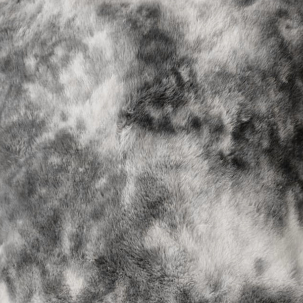 Διακοσμητική Μαξιλαροθήκη Γούνινη (45x45) Aslanis Home Rabbit Fur Γκρι