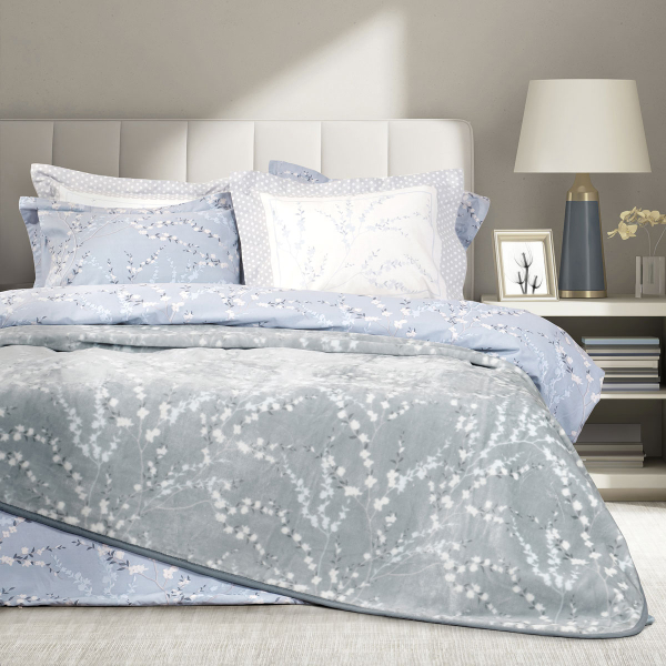 Κουβέρτα Βελουτέ Μονή (160x220) Nima Inverno