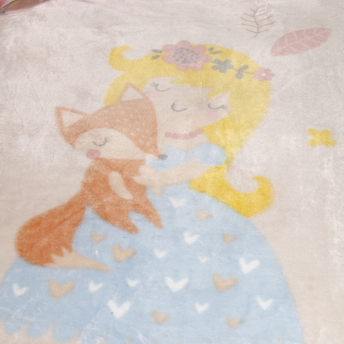 Κουβέρτα Βελουτέ Μονή (160X220) Nima Kids Forest Fairy Home Λευκά Είδη Κρεβατοκάμαρας Κουβέρτες Μονές Spitishop