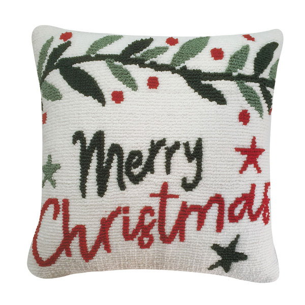 Χριστουγεννιάτικο Μαξιλάρι (45x45) Kentia Loft Snow 2524