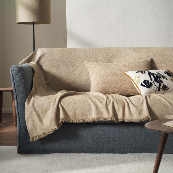 Ριχτάρι Καναπέ Τριθέσιου (180x310) Gofis Home Zephyr Sesame Beige 146/06