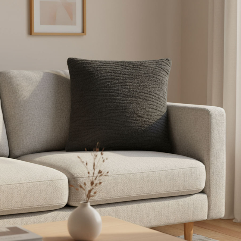 Διακοσμητικό Μαξιλάρι Fleece (50x50) S-F Columbia Anthracite C1C684003