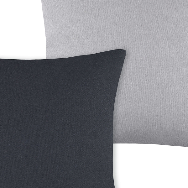 Διακοσμητικό Μαξιλάρι 2 Όψεων (50x50) S-F Duo Anthracite/Souris C11490330