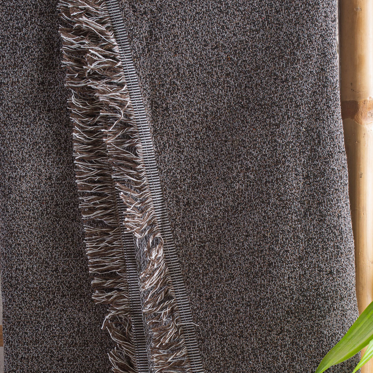 Ριχτάρι Καναπέ Τριθέσιου (180X280) Rythmos Cadenza Black Brown Home Λευκά Είδη Σαλονιού Ριχτάρια Spitishop