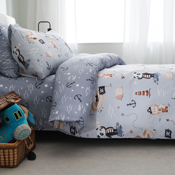 Πάπλωμα Μονό (160x230) 2 Όψεων Vesta Kids Pirate