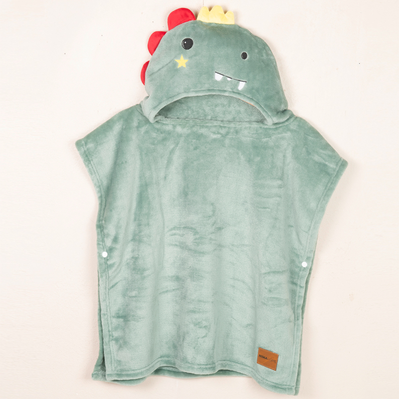 Παιδικό Πόντσο (70x70) Nima Crocodino