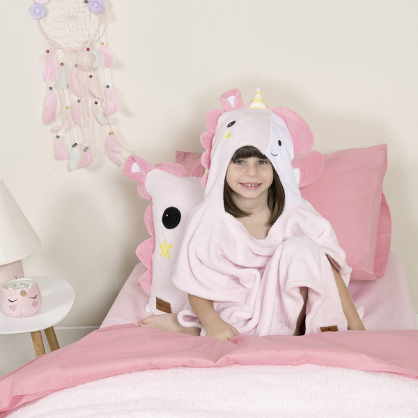 Παιδικό Πόντσο (70x70) Nima Unicora