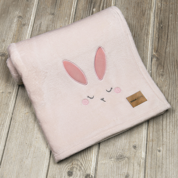 Κουβέρτα Fleece Κούνιας (110x150) Nima Baby Bunny