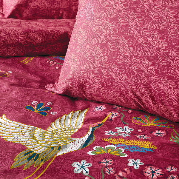 Παπλωματοθήκη King Size (Σετ 240x260) 2 Όψεων Kentia Stylish Saori 17