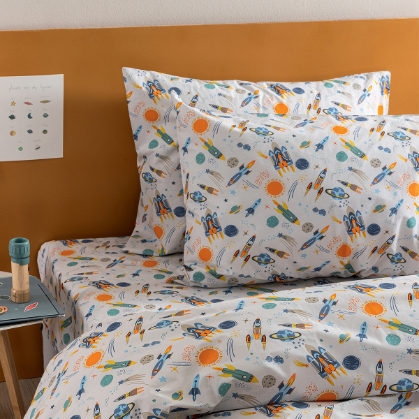 Παπλωματοθήκη Μονή (Σετ 160x240) Palamaiki My Kingdom MK770