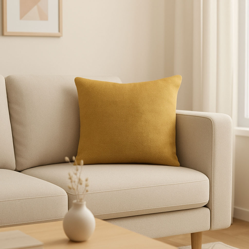 Διακοσμητικό Μαξιλάρι (50x50) S-F Copenhague Moutarde C18937006