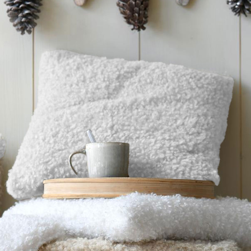 Διακοσμητικό Μαξιλάρι Fleece (45x45) S-F Grignon Ecru C0D442001