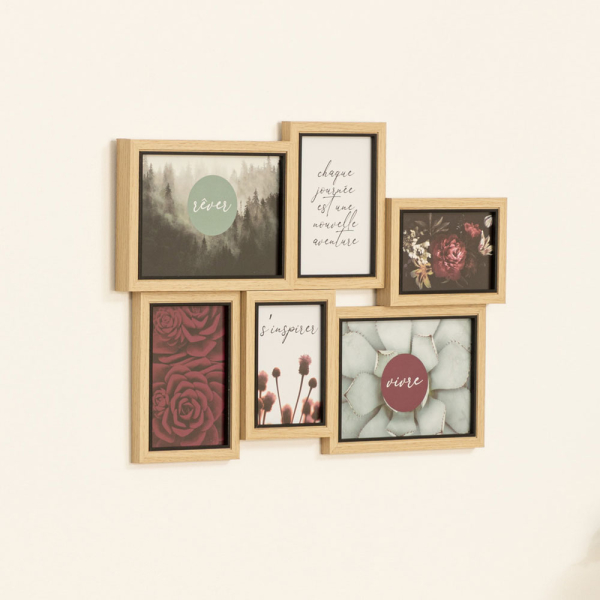 Κορνίζα Τοίχου 6 Θέσεων (47.5x34.2) A-S Kyle 173867