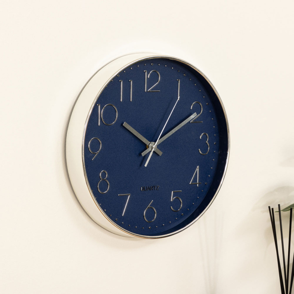 Ρολόι Τοίχου (Φ30) Αθόρυβο A-S Marine 167038B