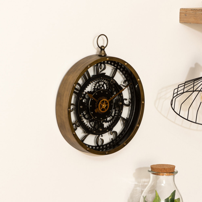 Ρολόι Τοίχου (Φ27) Αθόρυβο A-S Meca 169311