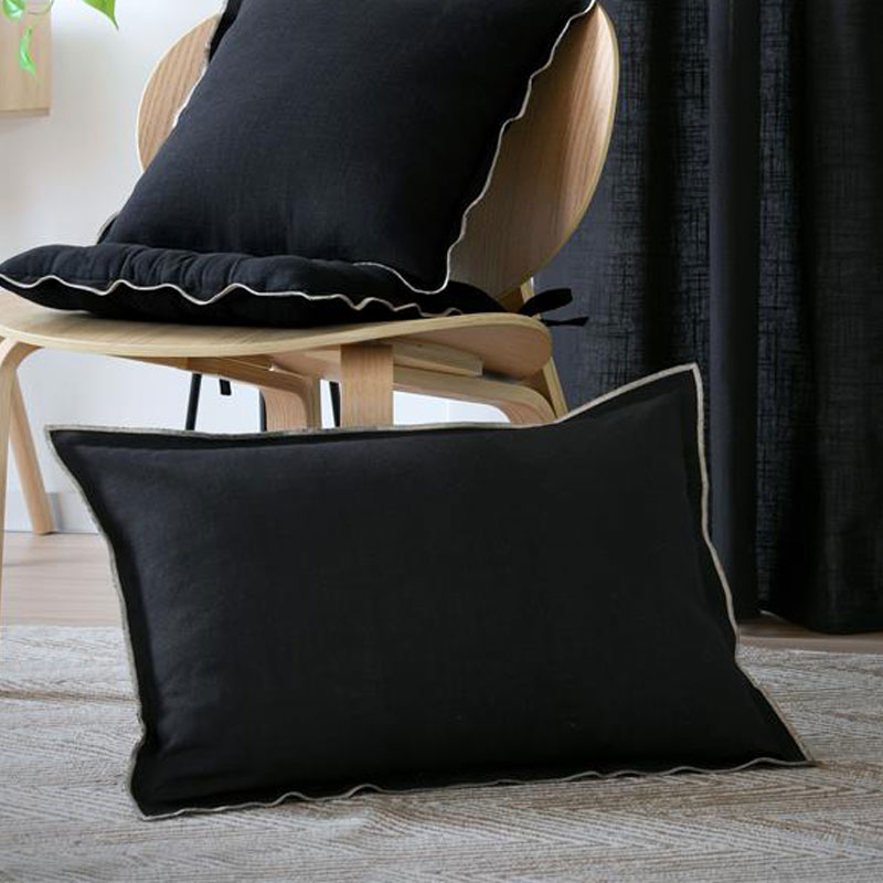 Διακοσμητικό Μαξιλάρι (40x60) S-F Helios Black C1D092006