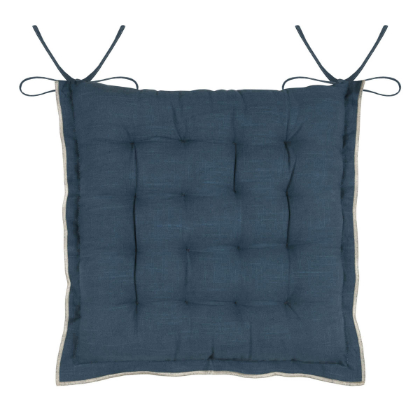 Μαξιλάρι Καρέκλας 2 Όψεων (38x38+4) S-F Helios Blue CUD092007GAL