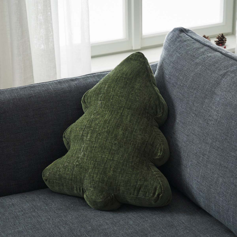 Χριστουγεννιάτικο Μαξιλάρι (35x45) Gofis Home Xmas Sage Green 283/07