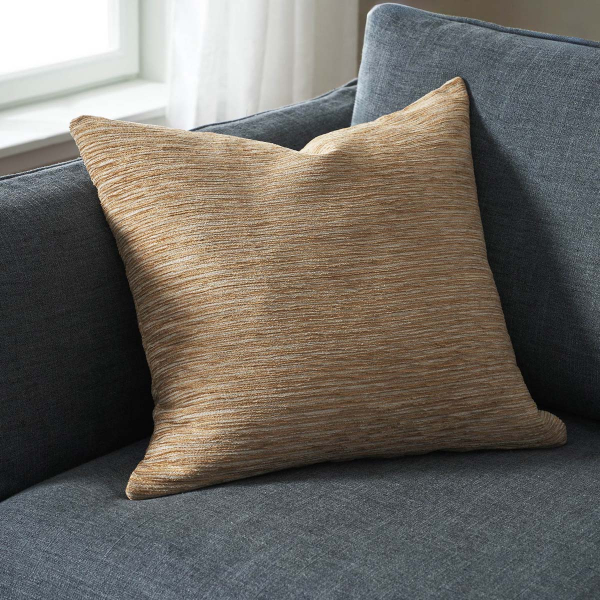 Διακοσμητική Μαξιλαροθήκη (50x50) Gofis Home Meadow Leaf Gold 160/04