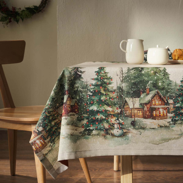 Χριστουγεννιάτικο Τραπεζομάντηλο (135x240) Gofis Home Xmas 205