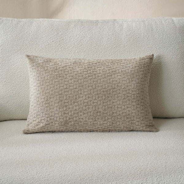 Διακοσμητική Μαξιλαροθήκη (40x60) Gofis Home Ondine Beige 184/06