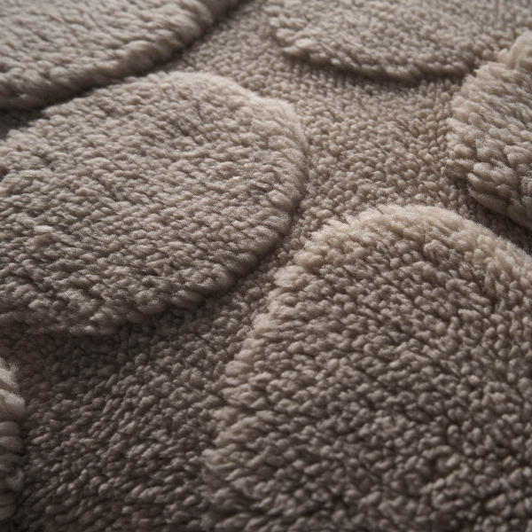 Διακοσμητική Μαξιλαροθήκη Fleece (43x43) Gofis Home Drusilla Sesame Beige 168/06