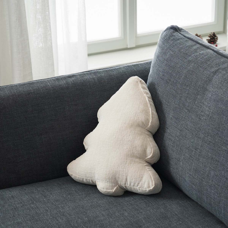 Χριστουγεννιάτικο Μαξιλάρι (28x36) Gofis Home Xmas Ecru 283/05