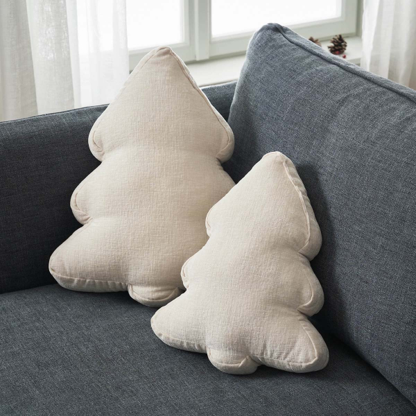 Χριστουγεννιάτικο Μαξιλάρι (28x36) Gofis Home Xmas Ecru 283/05