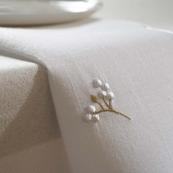 Πετσέτα Φαγητού (45x45) Gofis Home White 191