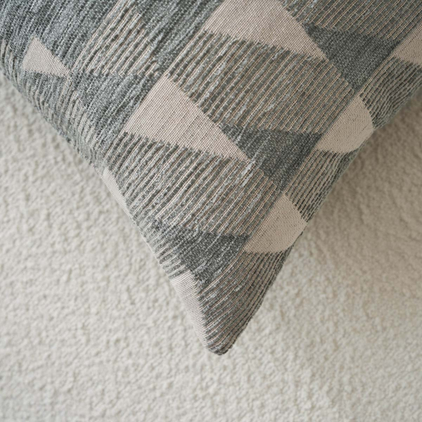 Διακοσμητική Μαξιλαροθήκη (50x50) Gofis Home Caspian Weed Grey 156/07