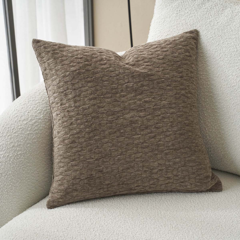 Διακοσμητική Μαξιλαροθήκη (50x50) Gofis Home Ondine Brown 184/13