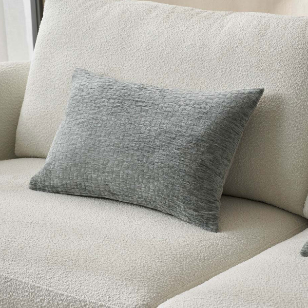 Διακοσμητική Μαξιλαροθήκη (40x60) Gofis Home Ondine Weed Grey 184/07