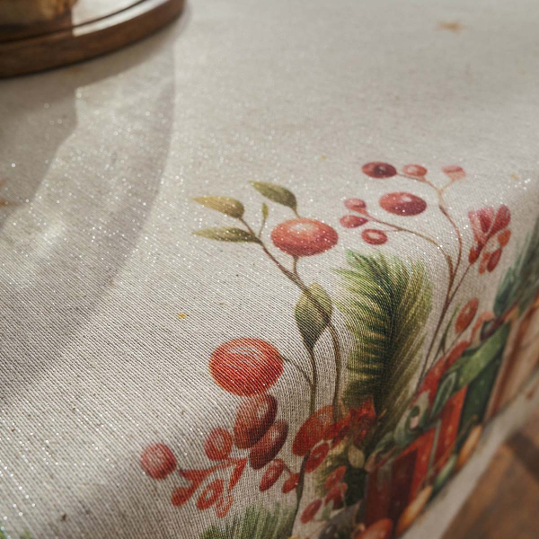 Χριστουγεννιάτικο Τραπεζομάντηλο (135x135) Gofis Home Xmas 210