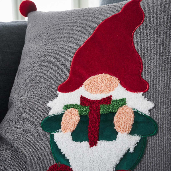 Χριστουγεννιάτικη Μαξιλαροθήκη (43x43) Gofis Home Xmas 361