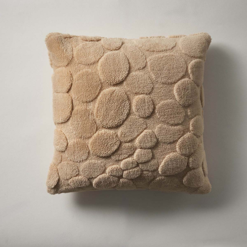 Διακοσμητική Μαξιλαροθήκη Fleece (43x43) Gofis Home Drusilla Achillea Yellow 168/04