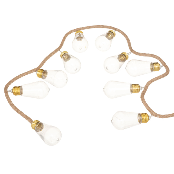 Διακοσμητική Γιρλάντα Μπαταρίας Με 10 LED Φωτάκια A-S Bulb 182437