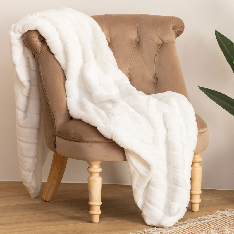 Γούνινη Κουβέρτα Καναπέ (120x160) A-S Manoir 146230Z