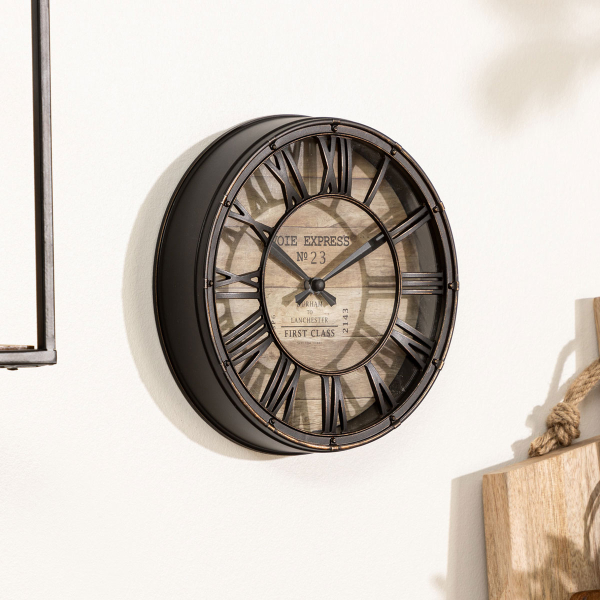 Ρολόι Τοίχου (Φ21) Αθόρυβο A-S Vintage 162266